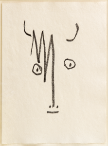 Picasso _Untitled,_ 1962 [Face of a Bull] lithograph#8D9F