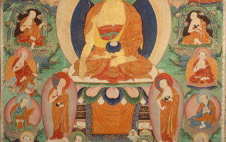 09. Buddha and the 16 Arhats