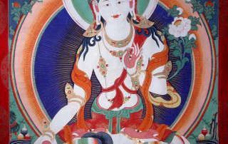 49. White Tara within Tselha Namsum