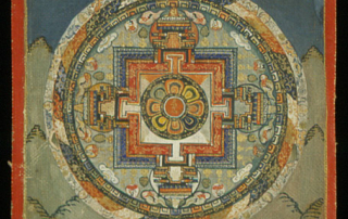 69. Mantric Syllable Mandala