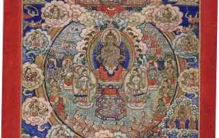 71. Maitreya and 100s in Tushita copy