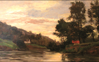 Charles-Grancois Daubigny: Vaux Island, Small Tributary of the Ooise at Auvers