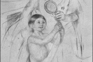 Mary Cassatt: Looking into the Hand Mirror