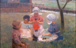 Franz Charlet: Children at Play