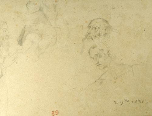 Eugène Delacroix: Figure studies