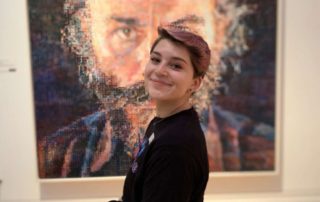 Scholarship recipient Julia Preston '22 explores the Metropolitan Museum of Art in NYC.
